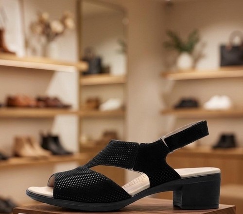 Ara lugano sandals black - lugano,