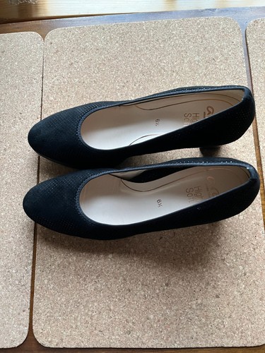 Ara high soft new suede - high, black
