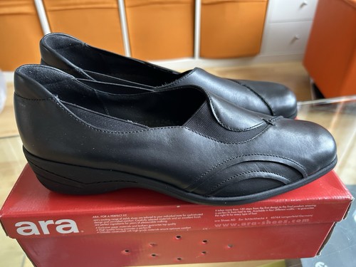 Ara black reggio soft calf - reggio,