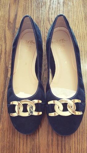 Ara ladies black - ladies, suede