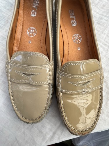 Ara leather loafers size - ara,