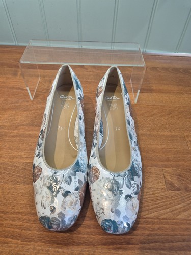 Ladies ara white floral - ladies,