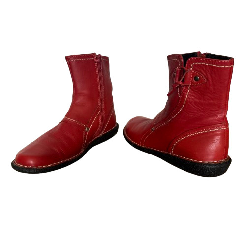Ara ankle boots womens red - ankle,