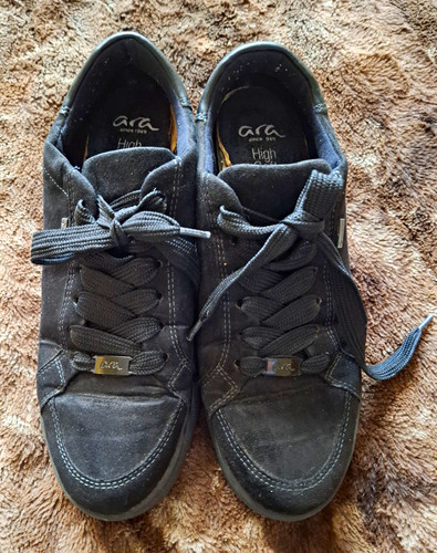 Ara black low top lace - ara,